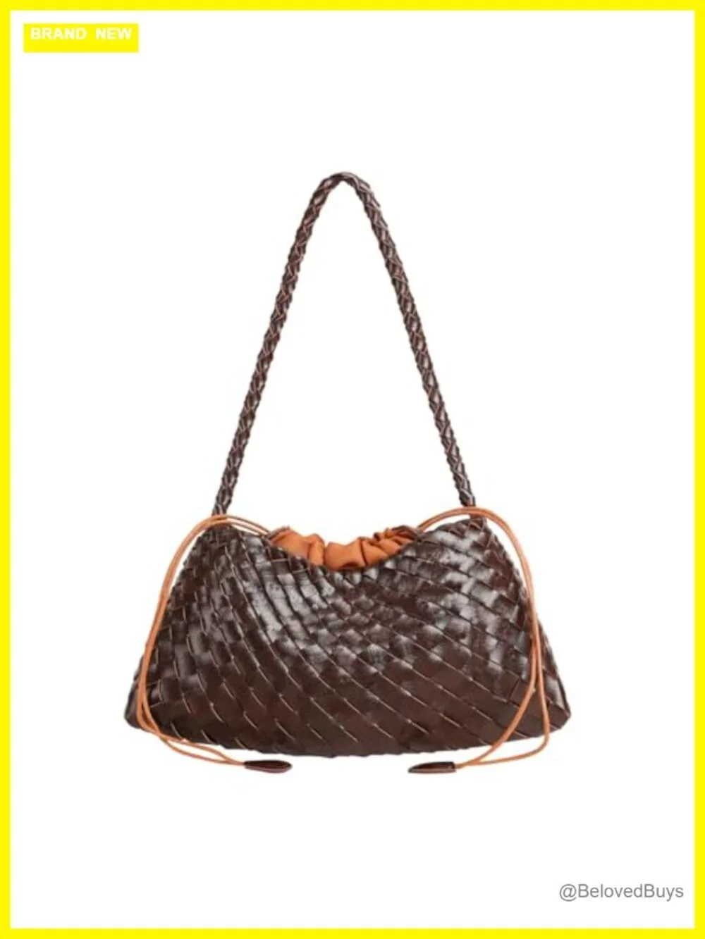 Woven Shoulder Bag Cute Hobo Purse Tote Handbag